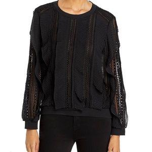 Danielrainn Black Lace Shirt